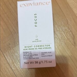 Exuviance Night Corrector Acne-Prone Oil-Free Hydragel